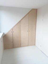 Maatwerkkasten zolder | Berken Multiplex