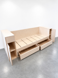 Maatwerk bed tiny house | Berken Multiplex