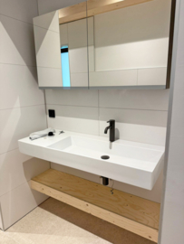 Badkamer plank op maat | Fins vuren underlayment