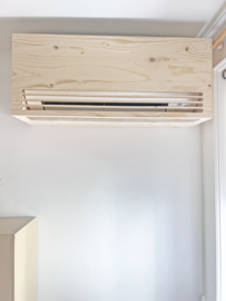 Airco ombouw Kall Berken Multiplex | airco ombouw binnenunit