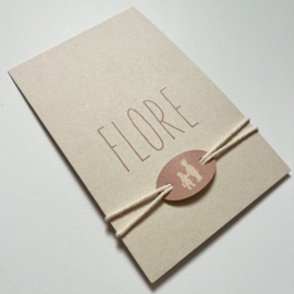 Geboortekaart Flore