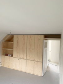 Maatwerkkast | Fins vuren underlayment