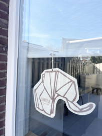 *NIEUW* Geboortekaart olifantje Daantje lichtbruin