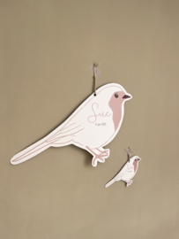 *NIEUW* Geboortekaart vogeltje Sue