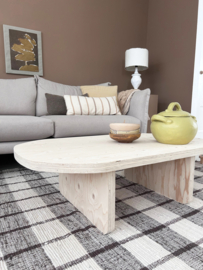 *NIEUW* Salontafel Oval | Fins vuren