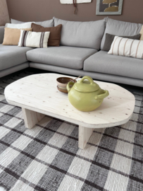 *NIEUW* Salontafel Oval | Fins vuren