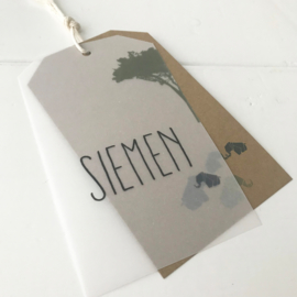 Geboortelabel Siemen