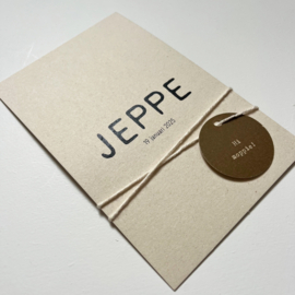 Geboortekaart Jeppe