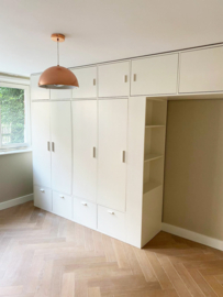 Maatwerkkast | MDF geverfd in beige tint
