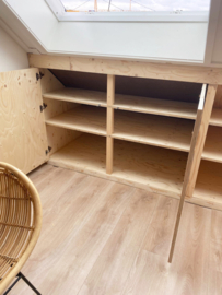 Maatwerk knieschotten | Fins vuren underlayment