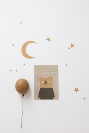 Poster A4 Bear - Ted & Tone