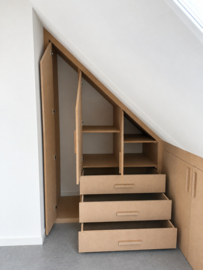 Maatwerkkast zolder | Mdf