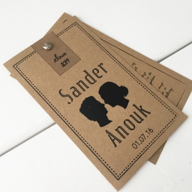 Trouwlabel Sander & Anouk