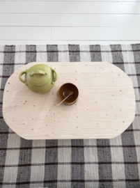 *NIEUW* Salontafel Oval | Fins vuren