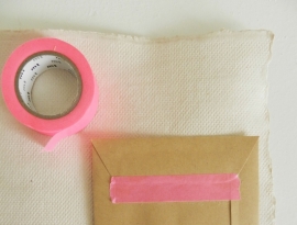 MT Maskingtape shocking pink - masking tape fluor roze