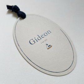 Geboortekaart Gideon