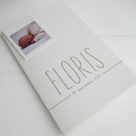Geboortekaart  Floris
