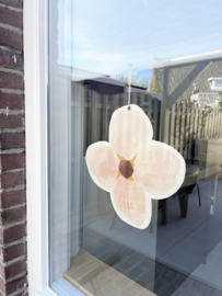 *NIEUW* Geboortekaart bloem Sela
