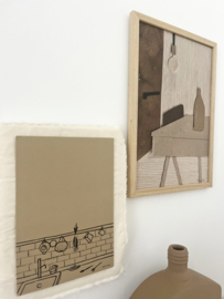 *NIEUW* Poster Desk A4 | poster bureau Ted & Tone
