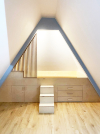 Maatwerk bedstee | Berken multiplex