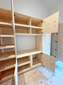 XL Maatwerk kast | Fins vuren underlayment