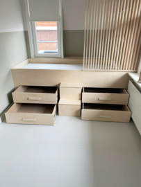 Maatwerk bedstee | Berken multiplex