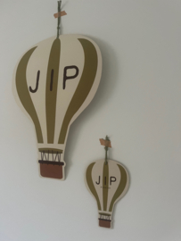 Geboortekaart luchtballon Jip