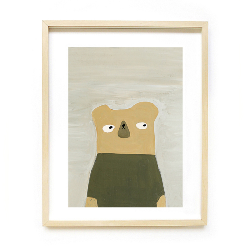 *NIEUW* Poster A4 Bear - Ted & Tone
