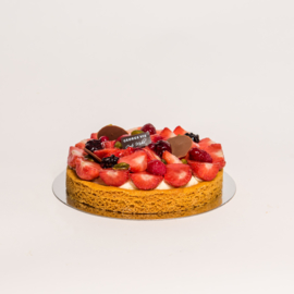 Rood fruit tartelet