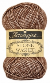 822 Scheepjes Stone Washed Brown Agate 822