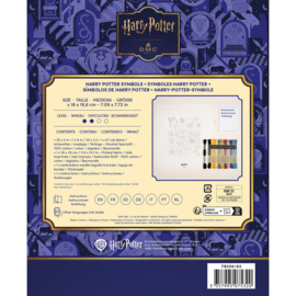 Harry Potter Borduurkit 18x20cm Symbolen