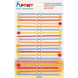 Pony 61682 Kinderbreinaalden 18 cm maten 3,25 mm en 4,0 mm