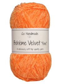 17618 Bohème Velvet  fine - Warm Orange