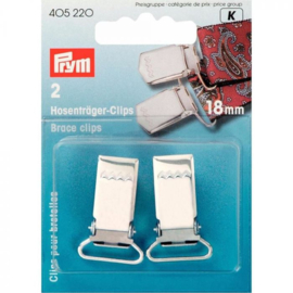 Prym Bretelclips 18mm zilver