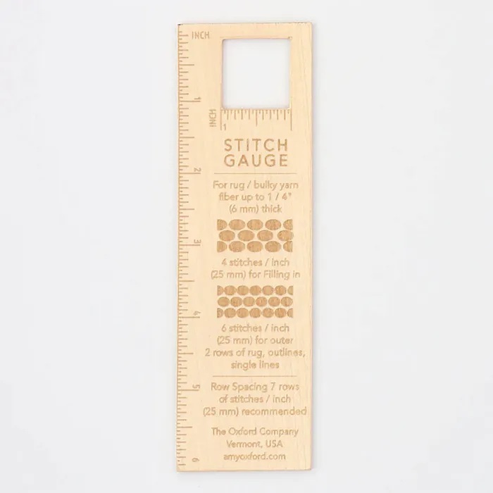 Oxford Stekenmeter in inch en cm hout