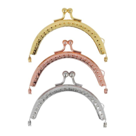 Portemonnee sluiting 85mm - goud