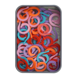 Durable Splitring stekenmarkeerders 19mm, 50 stuks assorti kleuren