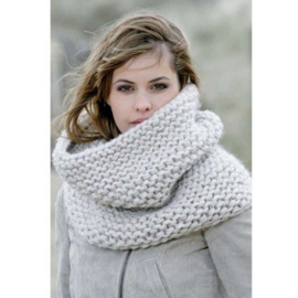 Leer breien met Scheepjes! > De Storm Cowl (Beige)