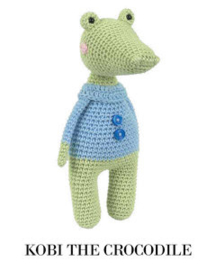 Kobi the Crocodile Tuva haakpakket amigurumi​​​​​​