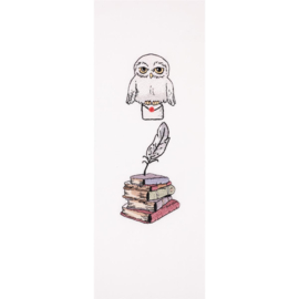 Harry Potter Borduurkit boekenlegger 5x17cm Hedwig