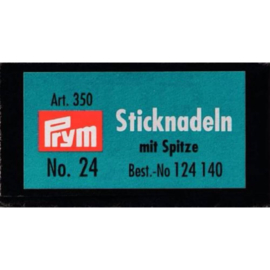 Prym Borduurnaalden nr.24 met punt 0.80x37mm - 5st.