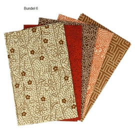 Tissu de Marie Fat quarter bundels (in 11 verschilldende bundels)