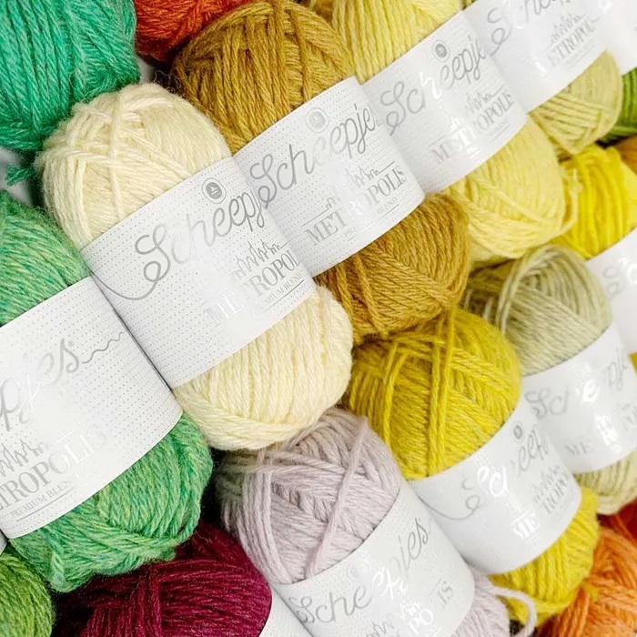 Metropolis alle 80 kleuren van 10gr. in een box