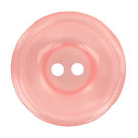 Knoop 12,5mm roze per stuk