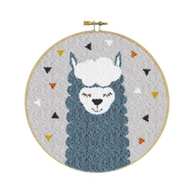 027 - Punchpakket Alpaca 17,8 cm rond