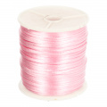 749 Satijnkoord 3mm Licht Rose per 1mtr