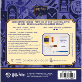 Harry Potter Amigurumi kit sleutelhanger Gouden snaai
