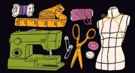 Studenten Naai-toolbox