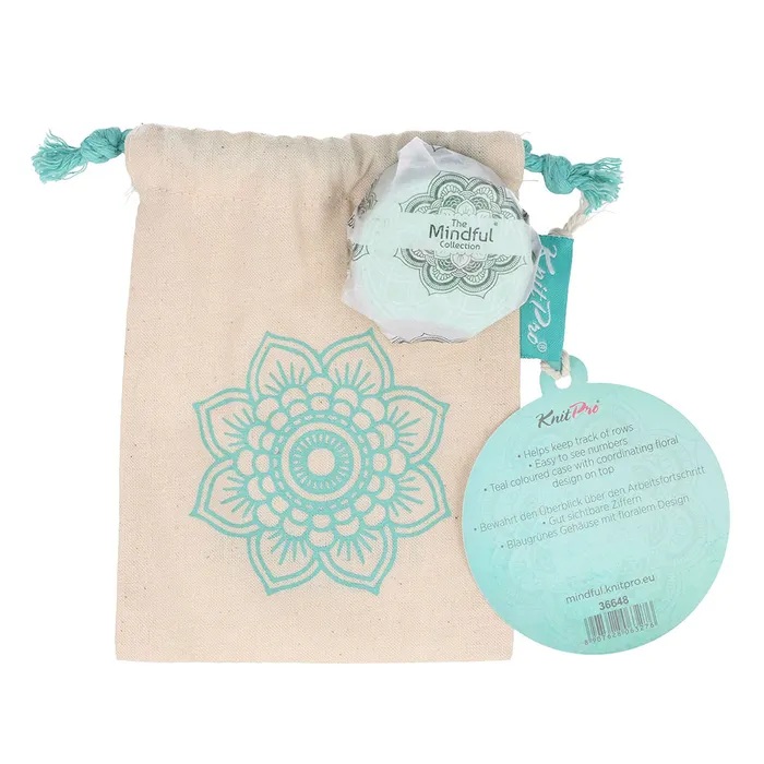 KnitPro Mindful toerenteller teal