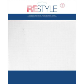 ReStyle Wateroplosbaar canvas 20 x 22cm 14 count, 5,5 kruisjes per cm